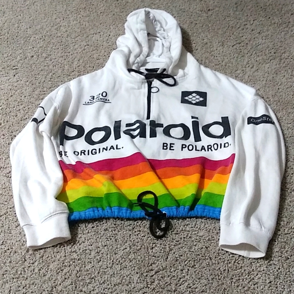 Polaroid Womens Crop Top. Size M